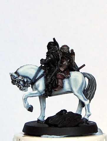 Mounted Legolas and Gimli WIP back