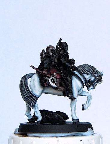 Mounted Legolas and Gimli WIP front