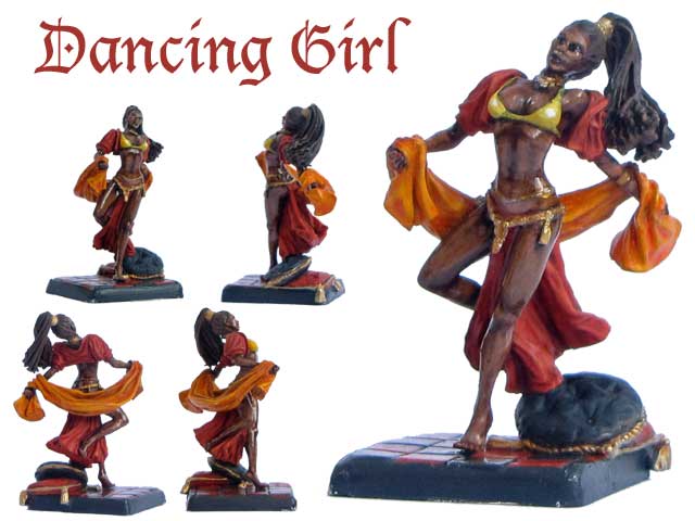Photo of the dancing girl miniature