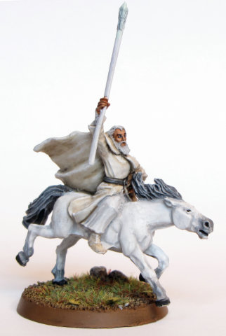 Gandalf the White on Shadowfax