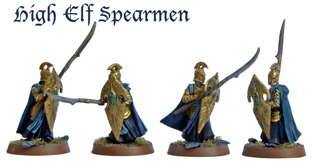 Photo of High Elf spearmen