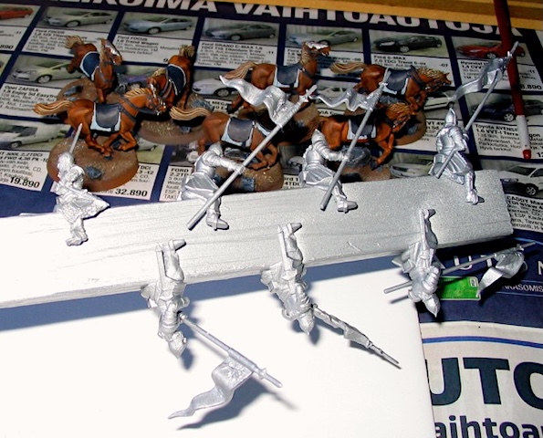 Knights of Minas Tirith batch painting
